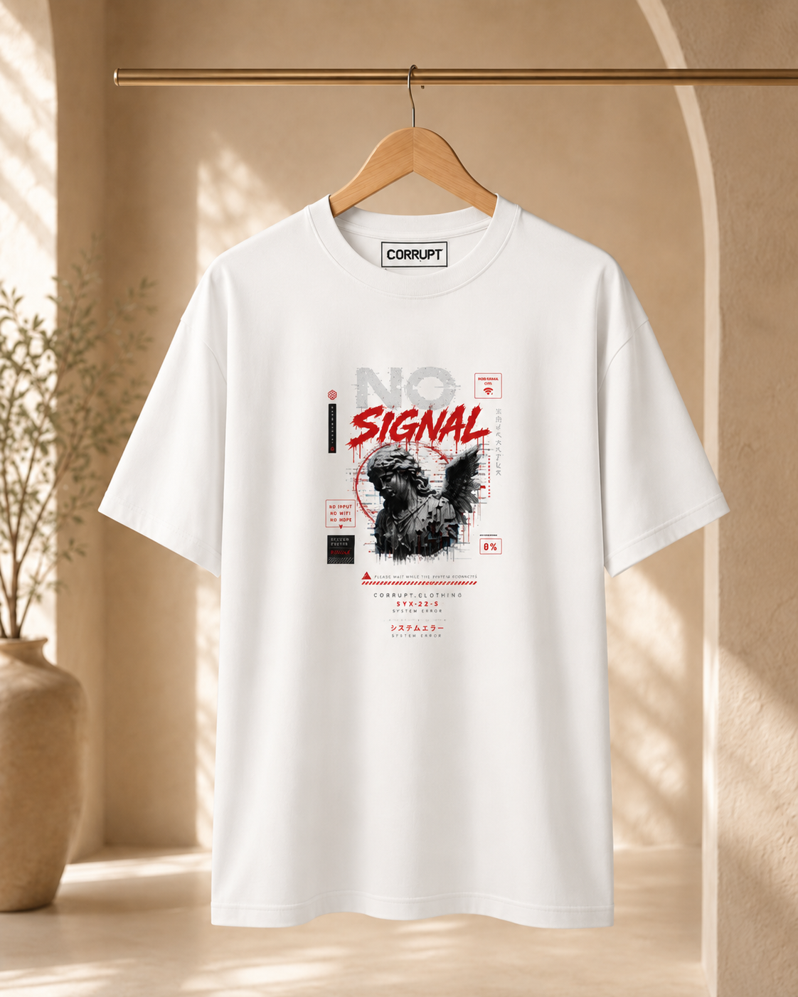 UNISEX T-SHIRT - STATUE NO SIGNAL